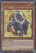 Crystal Beast Amber Mammoth (BLCR-EN051)  Ultra Rare