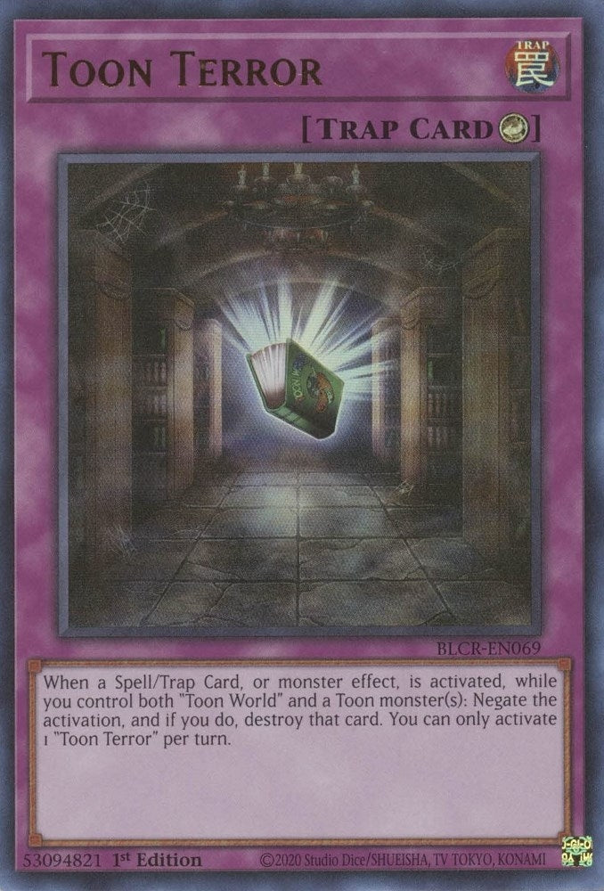 Toon Terror (BLCR-EN069)  Ultra Rare