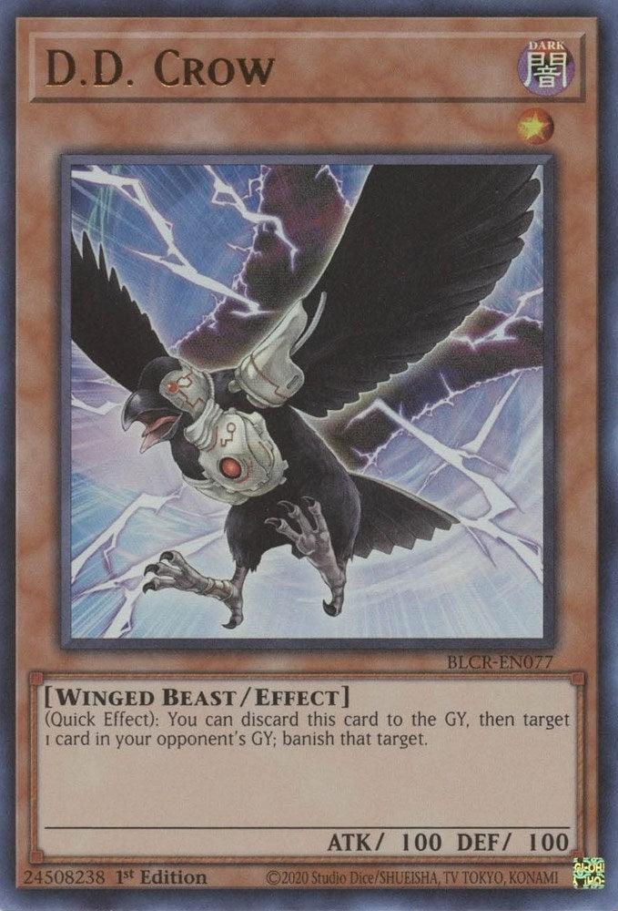 D.D. Crow (BLCR-EN077)  Ultra Rare