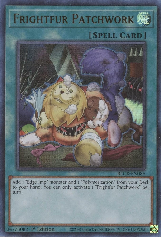 Frightfur Patchwork (BLCR-EN086)  Ultra Rare