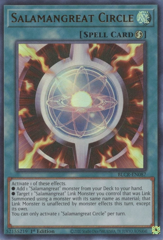Salamangreat Circle (BLCR-EN087)  Ultra Rare