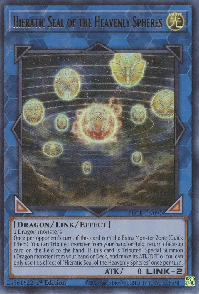 Hieratic Seal of the Heavenly Spheres (BLCR-EN090)  Ultra Rare