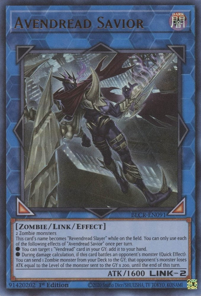 Avendread Savior (BLCR-EN091)  Ultra Rare