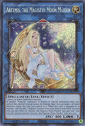 Artemis, the Magistus Moon Maiden (BLCR-EN095)  Secret Rare