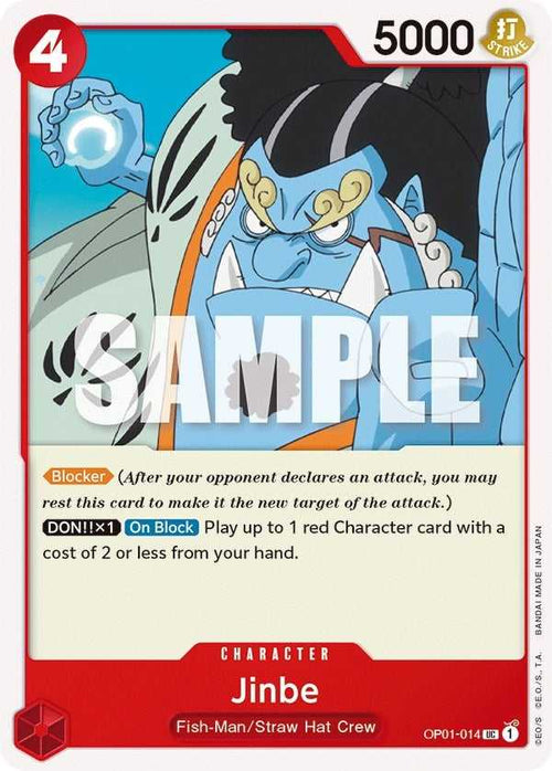 (OP01-014) Jinbe - Uncommon
