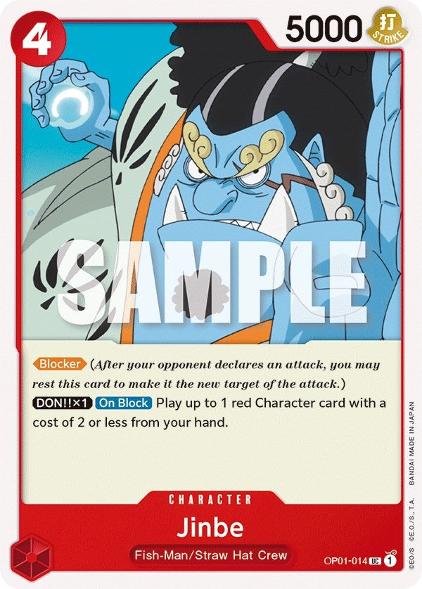 (OP01-014) Jinbe - Uncommon
