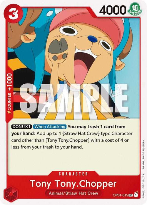 (OP01-015) Tony Tony.Chopper - Uncommon