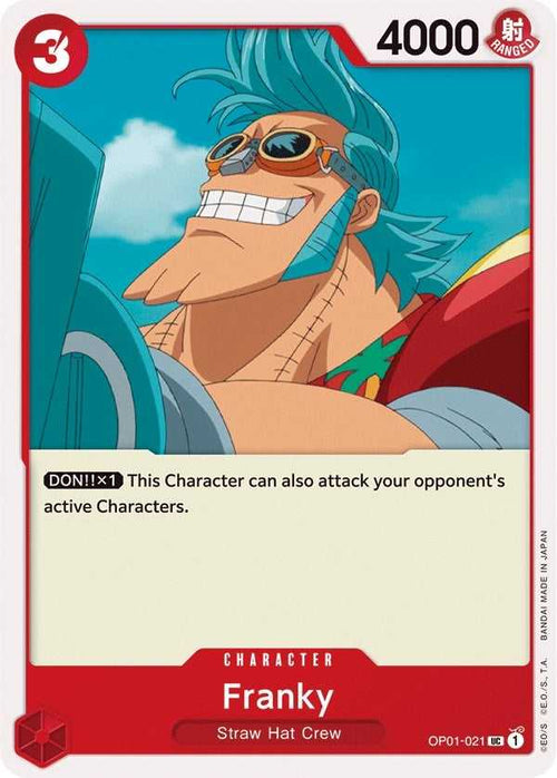 (OP01-021) Franky - Uncommon