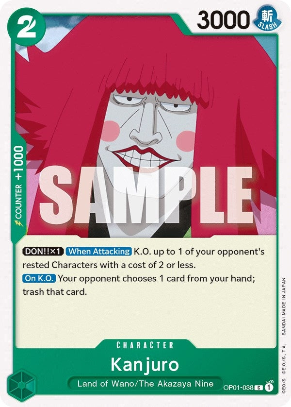 (OP01-038) Kanjuro - Common