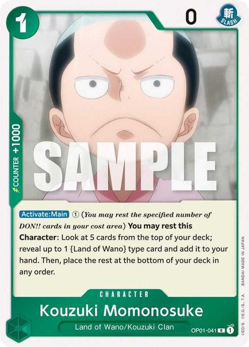 (OP01-041) Kouzuki Momonosuke - Rare