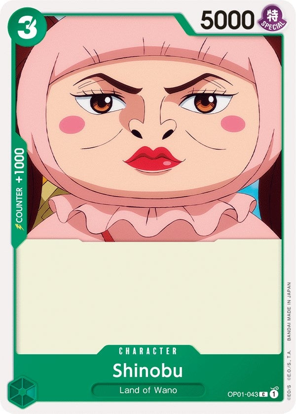 (OP01-043) Shinobu - Common