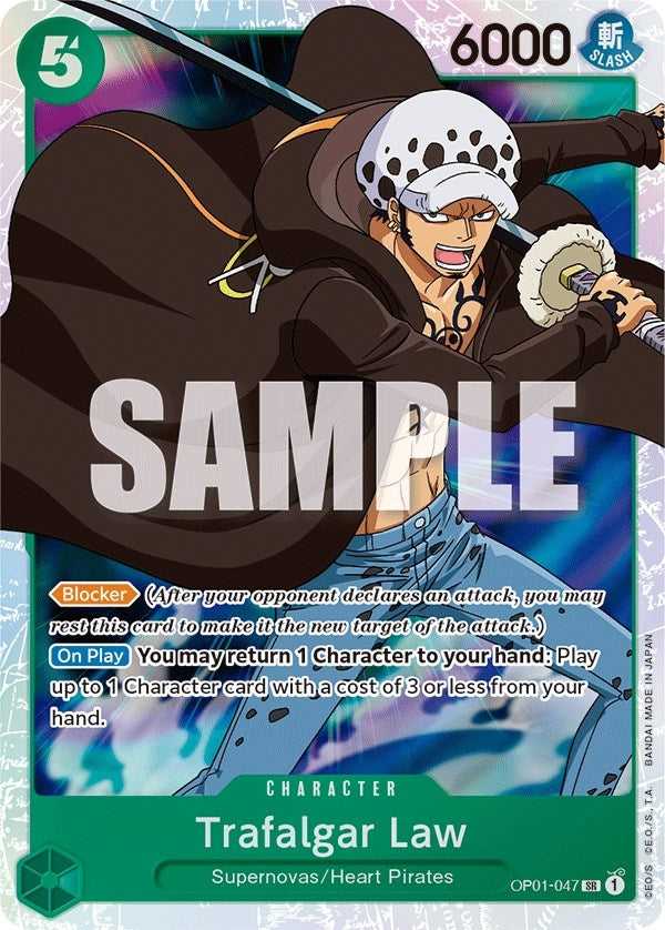 (OP01-047) Trafalgar Law - Super Rare
