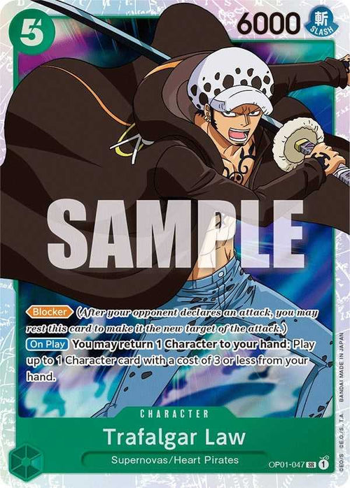(OP01-047) Trafalgar Law - Super Rare