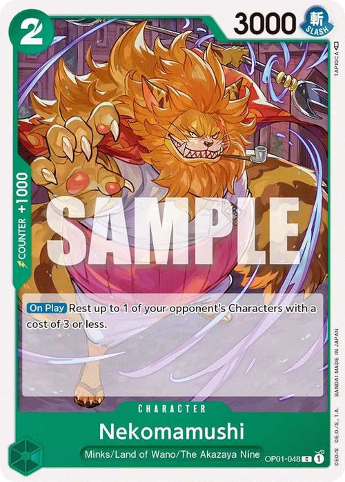 (OP01-048) Nekomamushi - Common