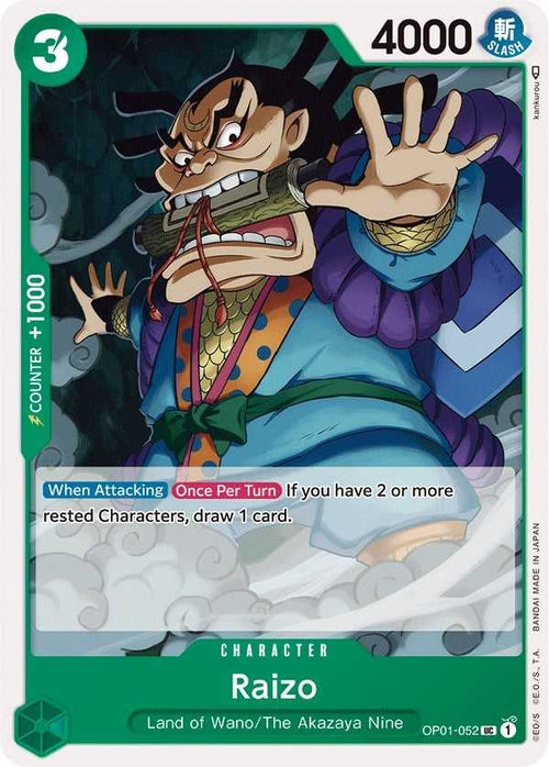 (OP01-052) Raizo - Uncommon