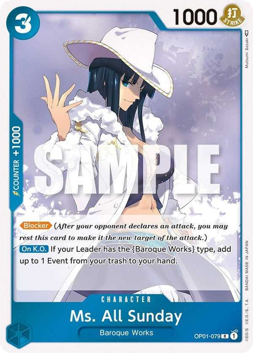 (OP01-079) Ms. All Sunday - Rare