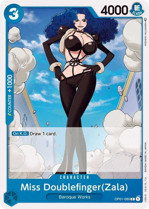 (OP01-080) Miss Doublefinger(Zala) - Common