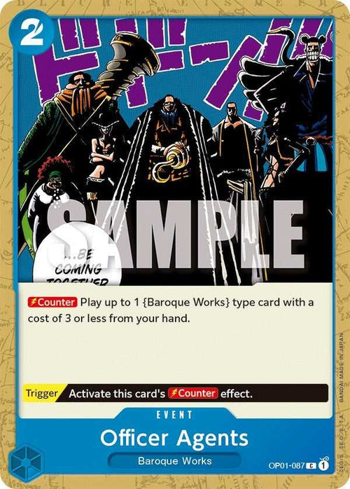 (OP01-087) Officer Agents - Common