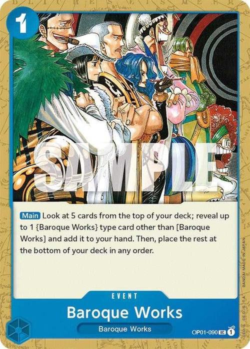 (OP01-090) Baroque Works - Uncommon