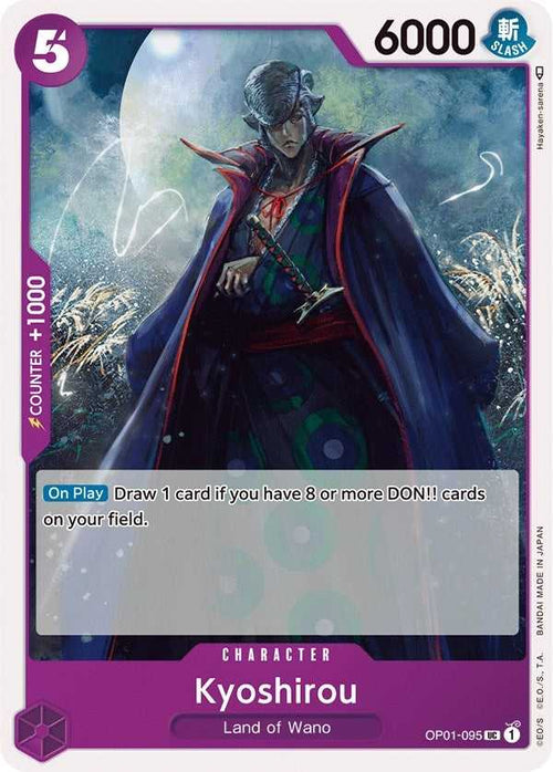 (OP01-095) Kyoshirou - Uncommon