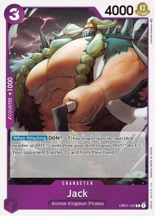 (OP01-102) Jack - Rare