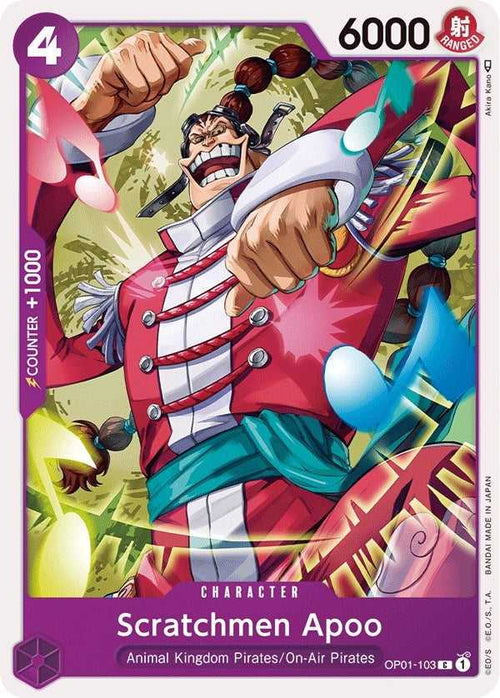 (OP01-103) Scratchmen Apoo - Common