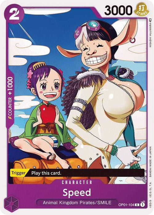 (OP01-104) Speed - Common