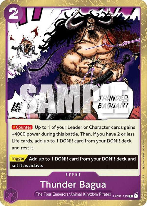 (OP01-119) Thunder Bagua - Rare