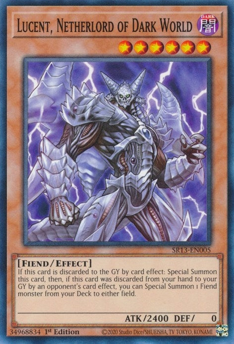 Lucent, Netherlord of Dark World (SR13-EN005) Common