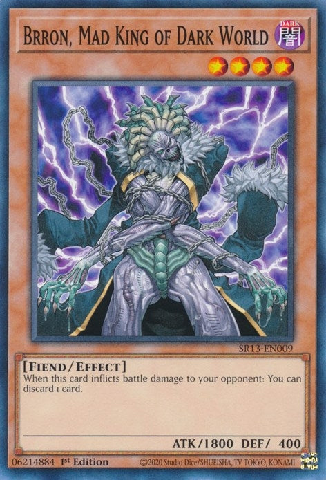 Brron, Mad King of Dark World (SR13-EN009) Common