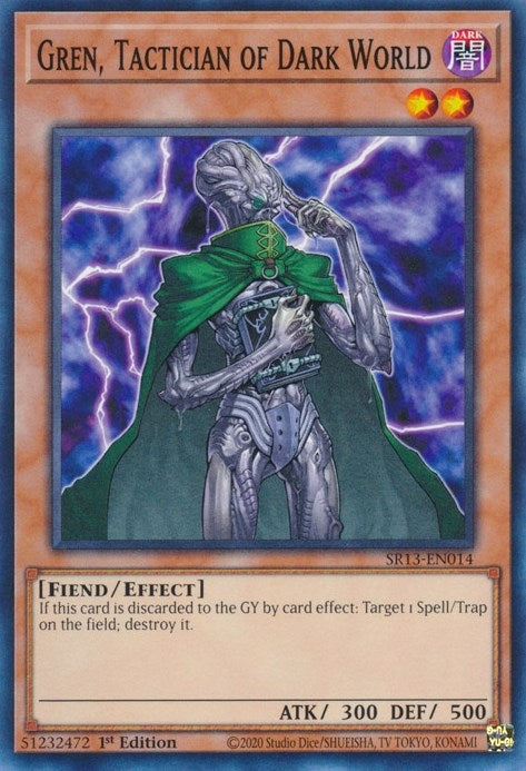 Gren, Tactician of Dark World (SR13-EN014) Common