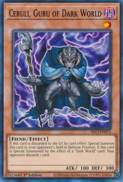 Ceruli, Guru of Dark World (SR13-EN015) Common