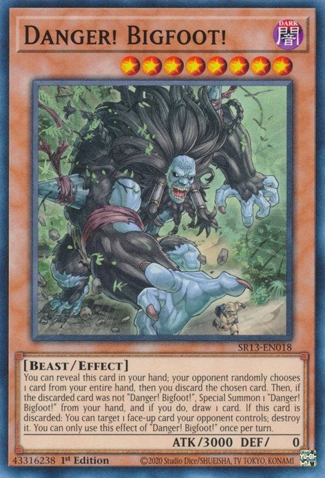 Danger! Bigfoot! (SR13-EN018) Common