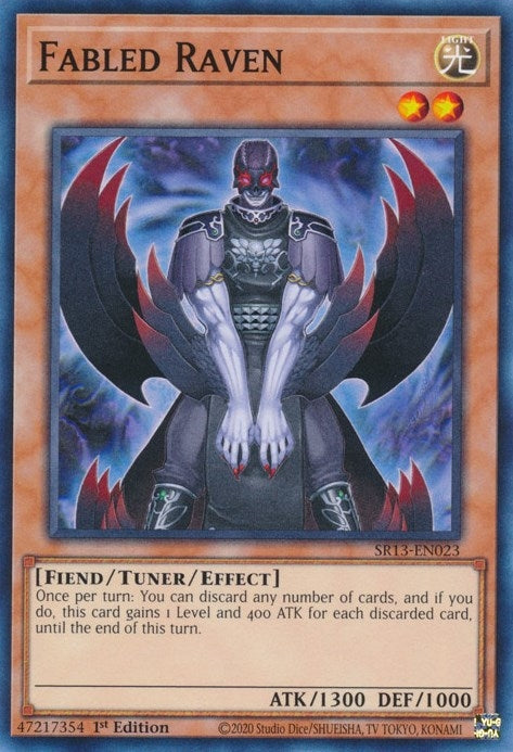 Fabled Raven (SR13-EN023) Common
