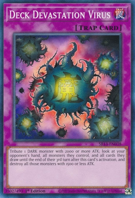 Deck Devastation Virus (SR13-EN038) Common