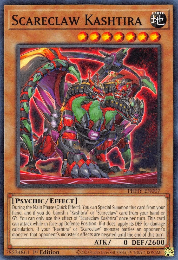 Scareclaw Kashtira (PHHY-EN007)  Common