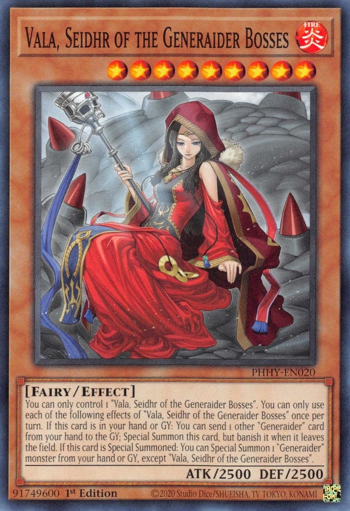 Vala, Seidhr of the Generaider Bosses (PHHY-EN020)  Common