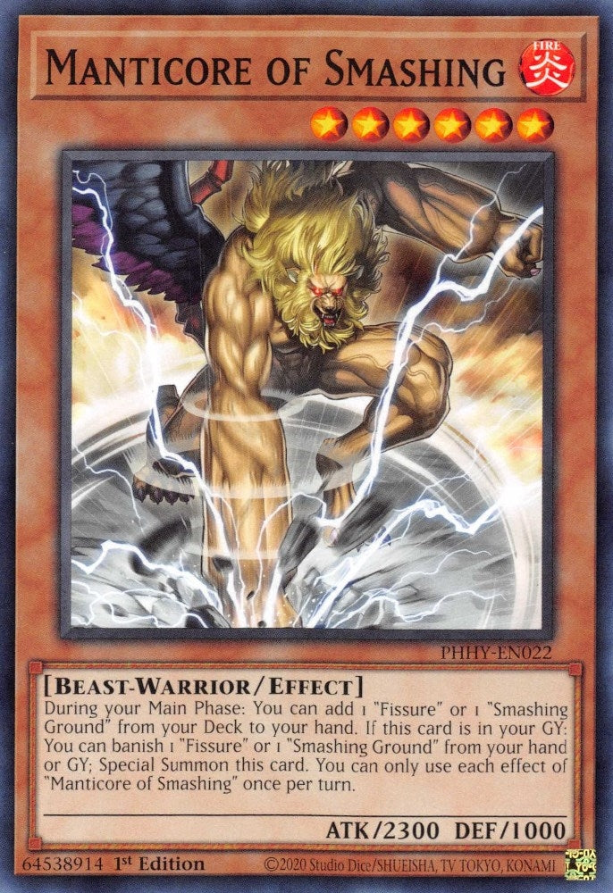 Manticore of Smashing (PHHY-EN022)  Common