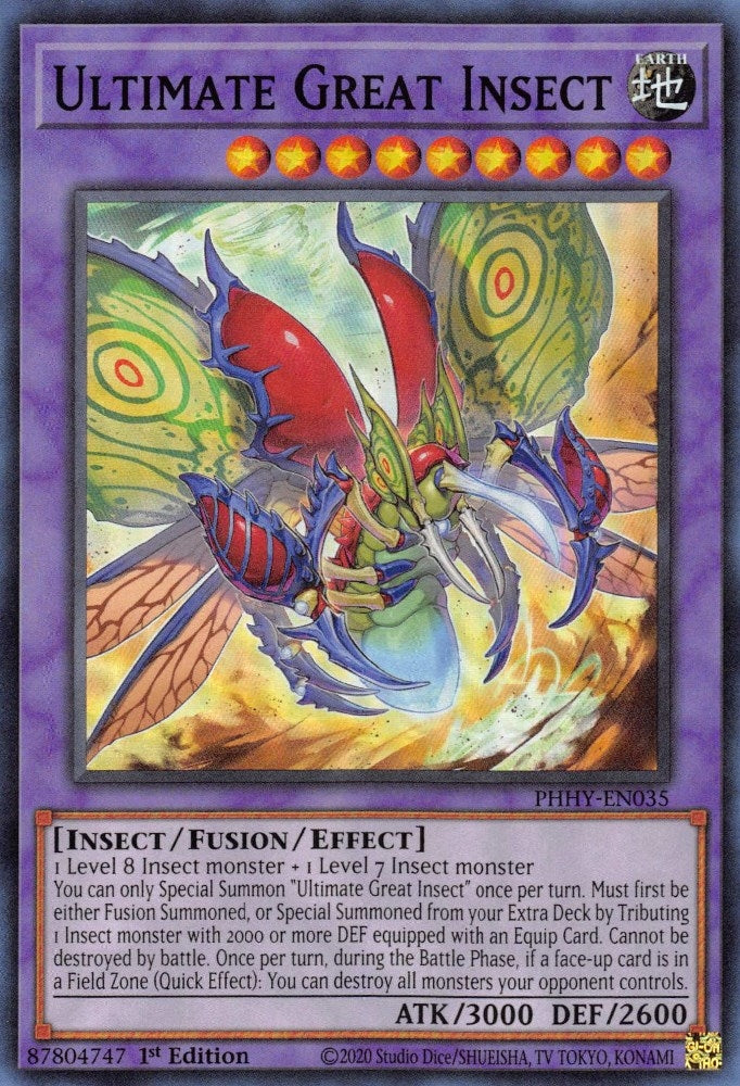 Ultimate Great Insect (PHHY-EN035)  Super Rare