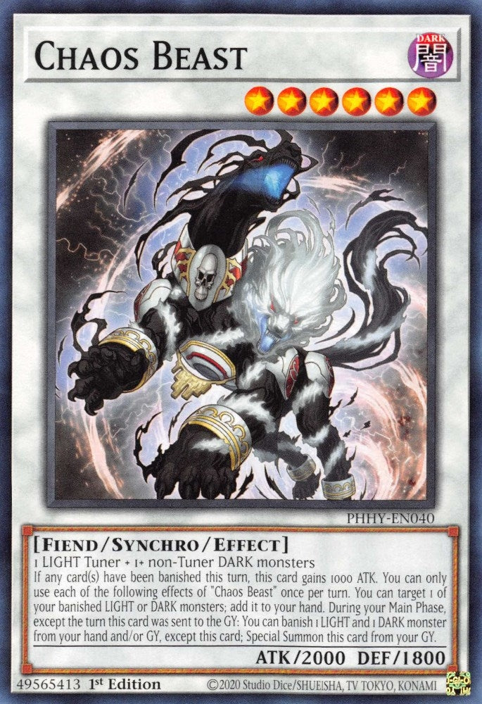 Chaos Beast (PHHY-EN040)  Common