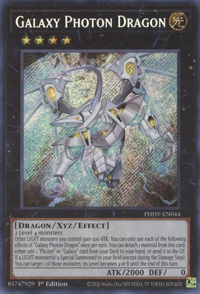 Galaxy Photon Dragon (PHHY-EN044)  Secret Rare