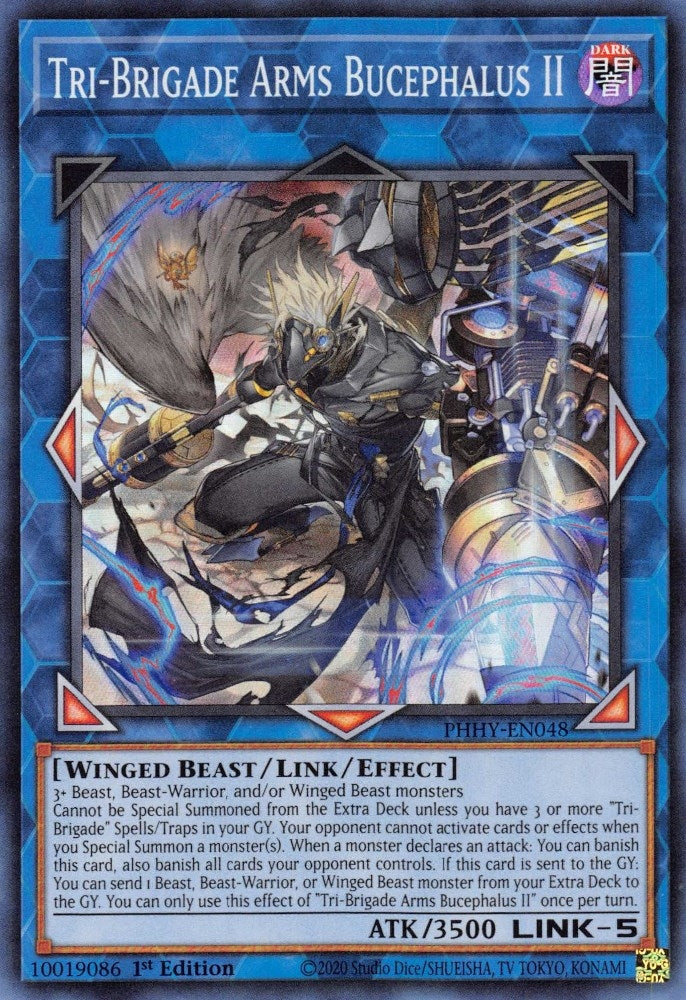 Tri-Brigade Arms Bucephalus II (PHHY-EN048)  Super Rare
