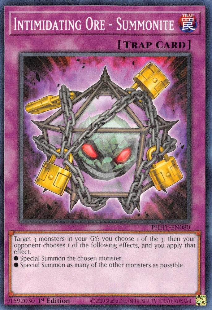 Intimidating Ore - Summonite (PHHY-EN080)  Common