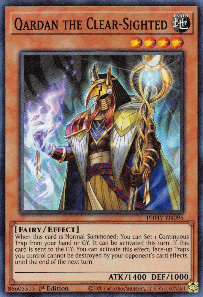 Qardan the Clear-Sighted (PHHY-EN095)  Super Rare