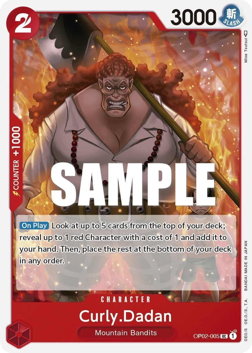 (OP02-005) Curly.Dadan - Uncommon
