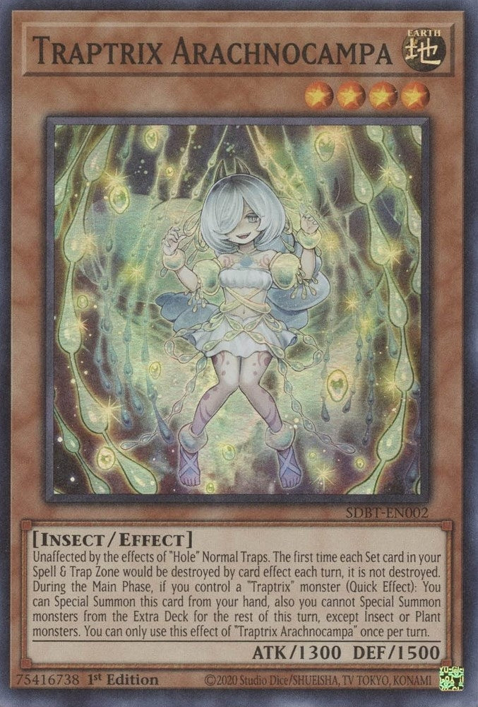 Traptrix Arachnocampa (SDBT-EN002) Super Rare