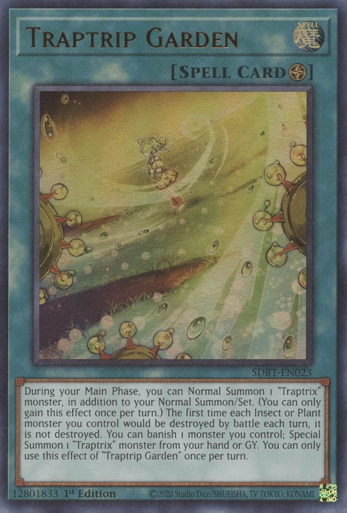Traptrip Garden (SDBT-EN023) Ultra Rare