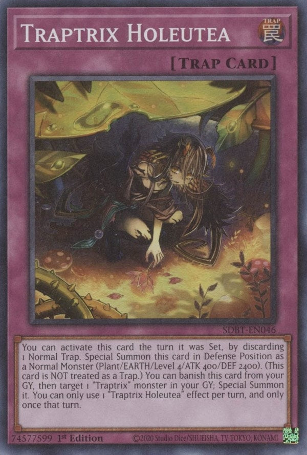 Traptrix Holeutea (SDBT-EN046) Super Rare