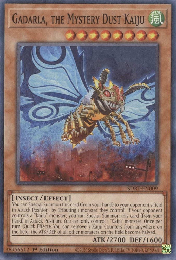 Gadarla, the Mystery Dust Kaiju (SDBT-EN009) Common