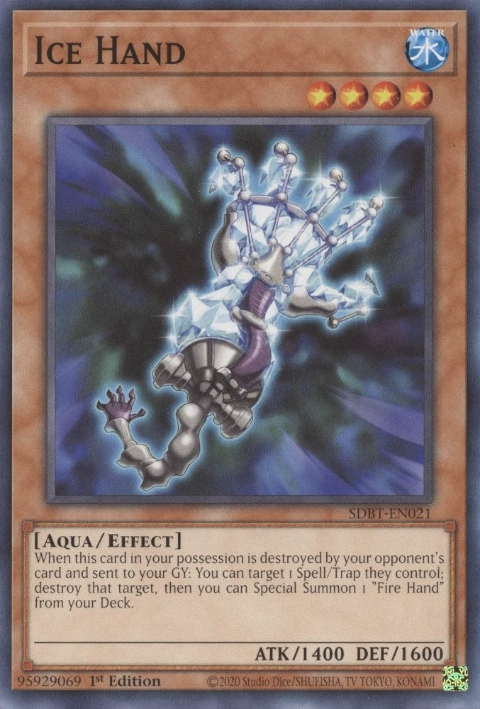Ice Hand (SDBT-EN021) Common